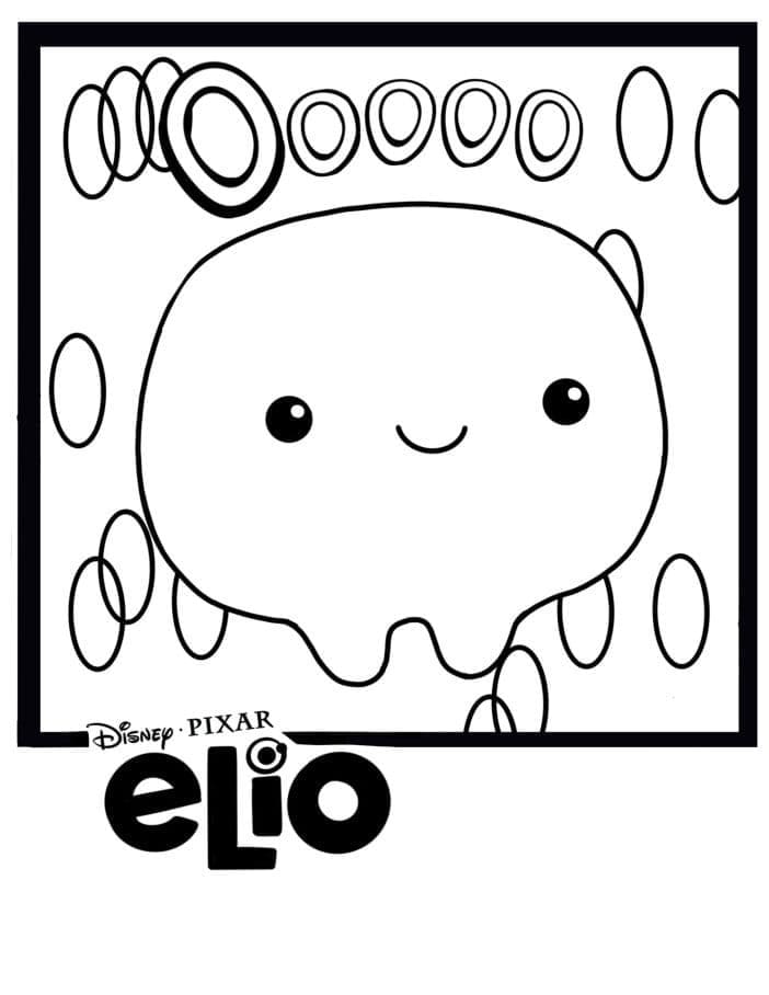 Fise de colorat cu Elio de colorat p31