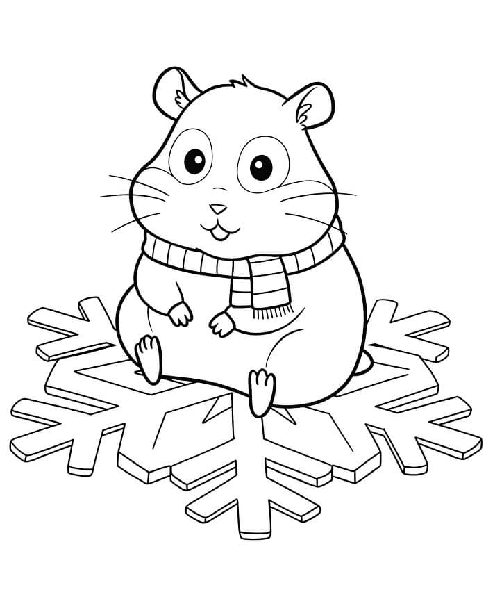 Fise de colorat cu Hamsteri de colorat p37