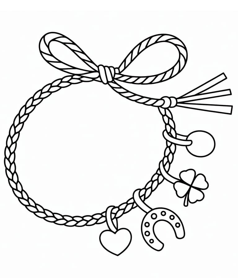 Fise de colorat cu Martisor de colorat p01