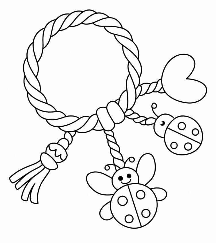 Fise de colorat cu Martisor de colorat p02
