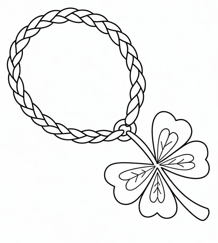Fise de colorat cu Martisor de colorat p03