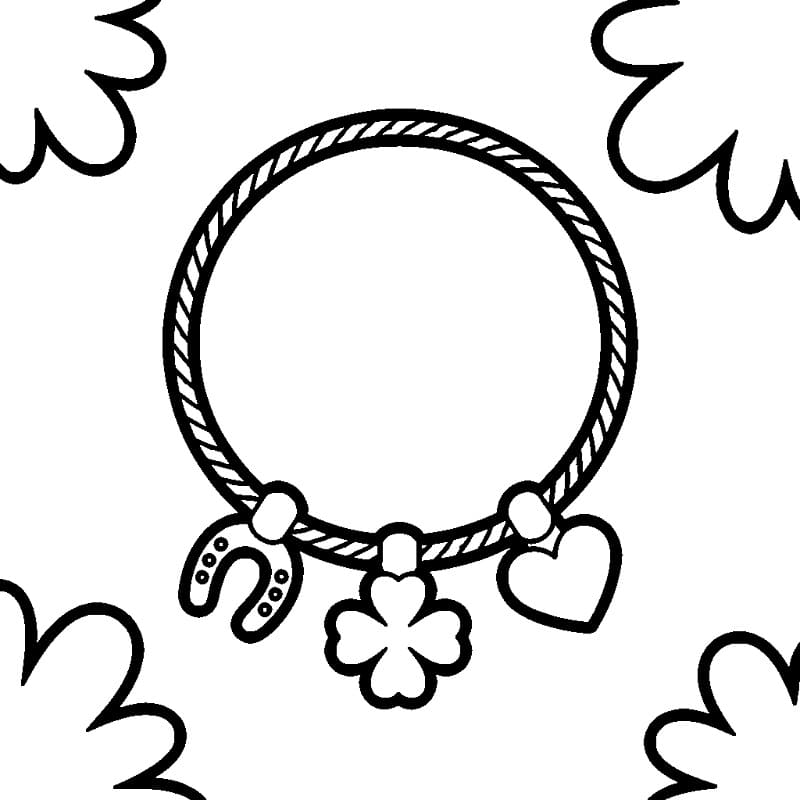 Fise de colorat cu Martisor de colorat p04
