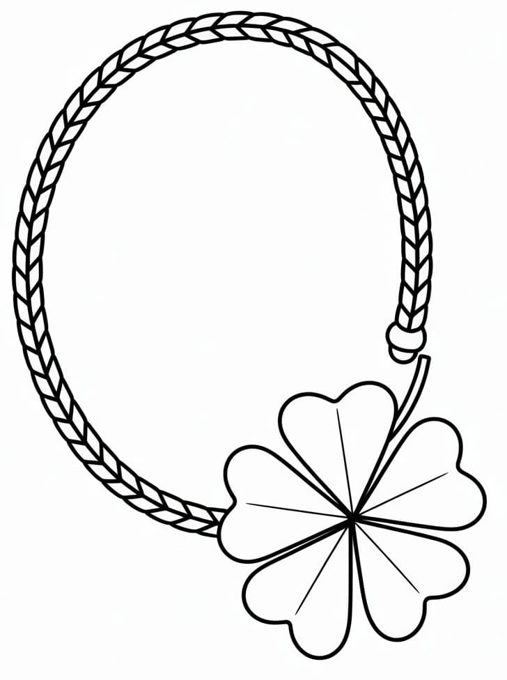 Fise de colorat cu Martisor de colorat p06