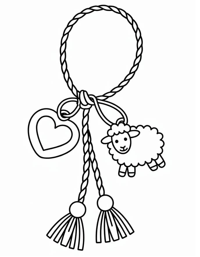 Fise de colorat cu Martisor de colorat p11
