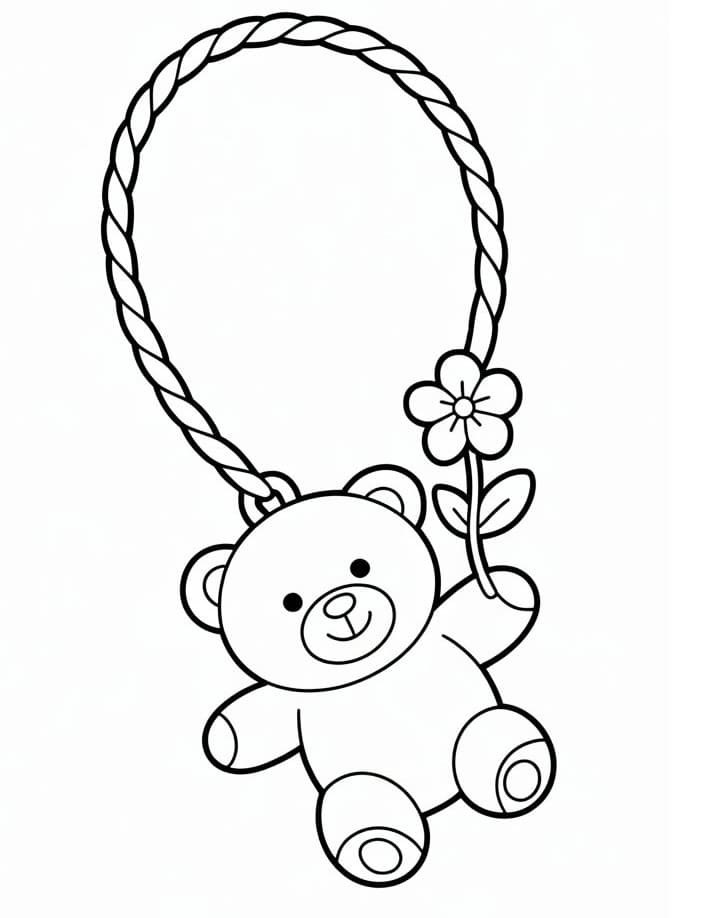Fise de colorat cu Martisor de colorat p22