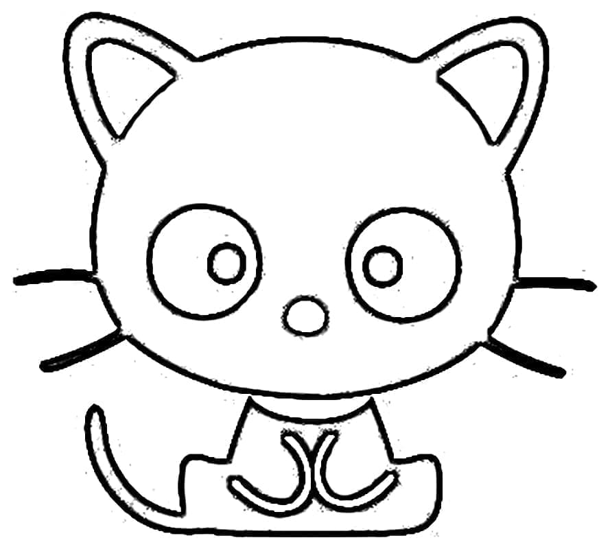 Fise de colorat cu Sanrio de colorat p04