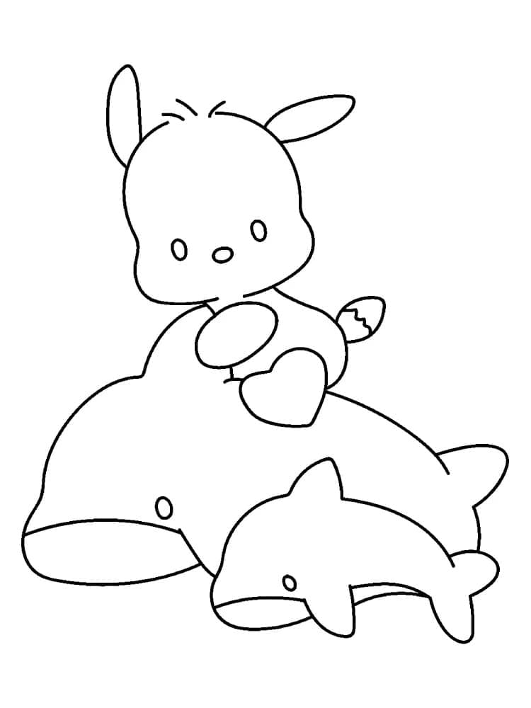 Fise de colorat cu Sanrio de colorat p29