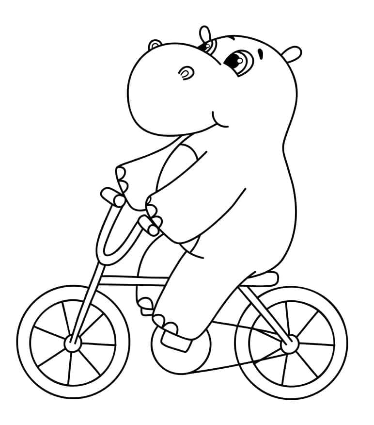 Fise de colorat cu Biciclete de colorat p15