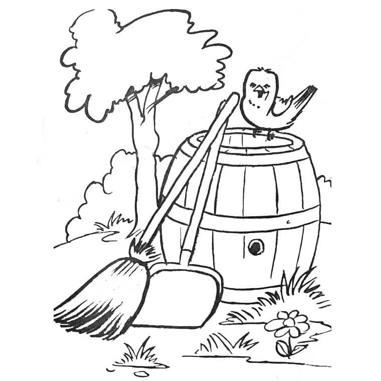 Fise de colorat cu Ferme de colorat p39
