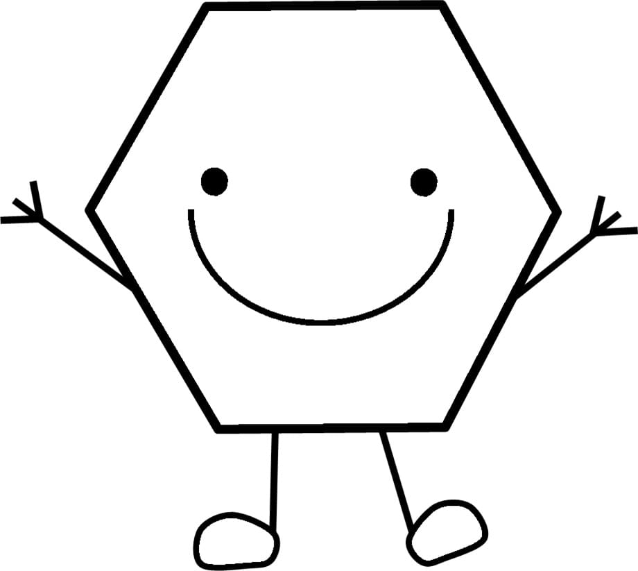 Fise de colorat cu Figuri Geometrice de colorat p42
