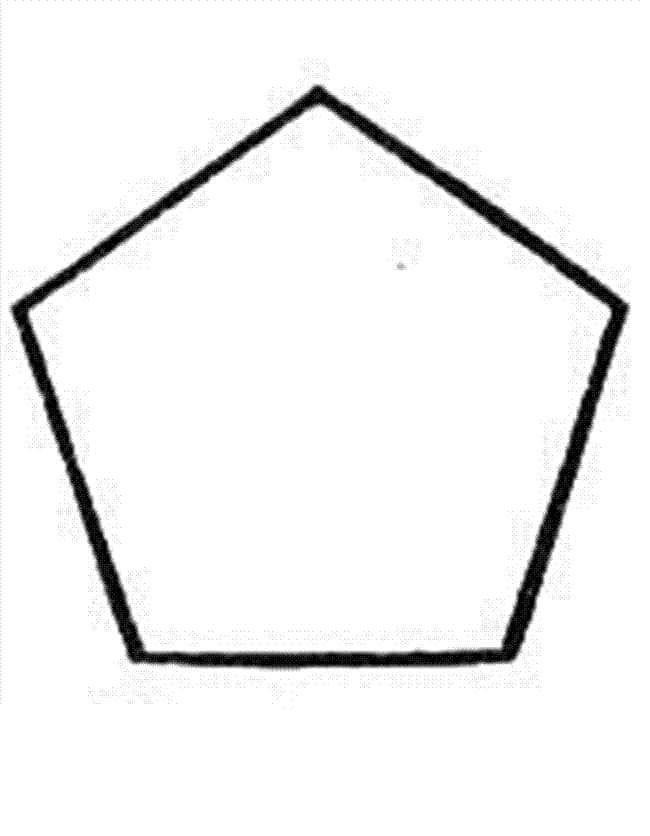Fise de colorat cu Figuri Geometrice de colorat p46