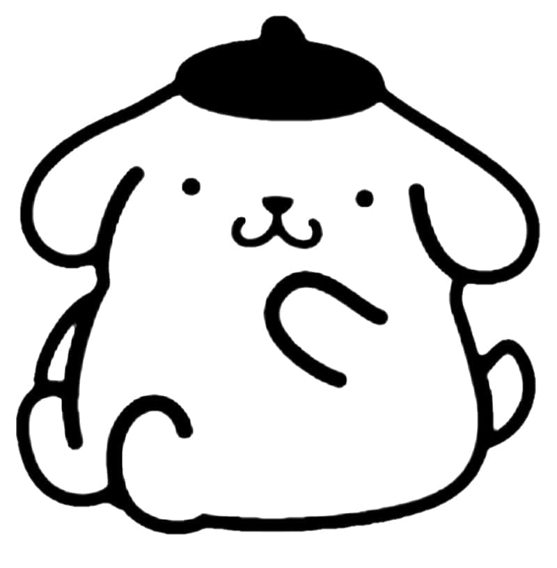 Planse de colorat cu Pompompurin