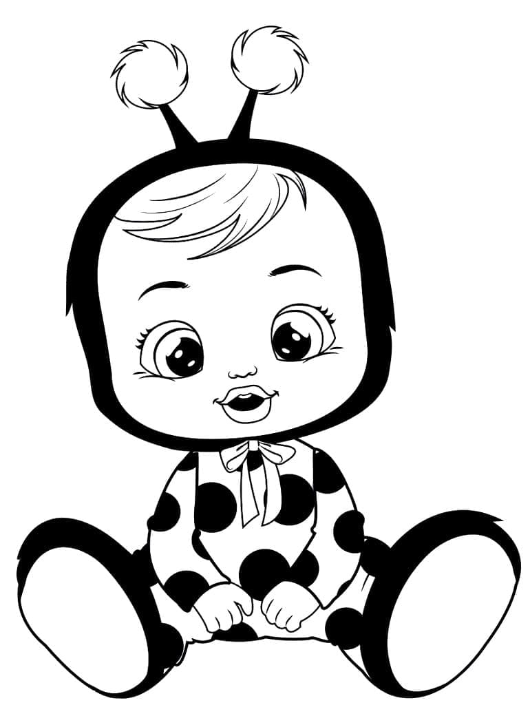 Fise de colorat cu Cry Babies de colorat p26
