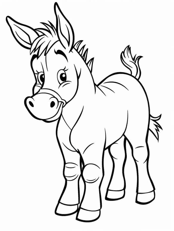 Fise de colorat cu Magari de colorat p01