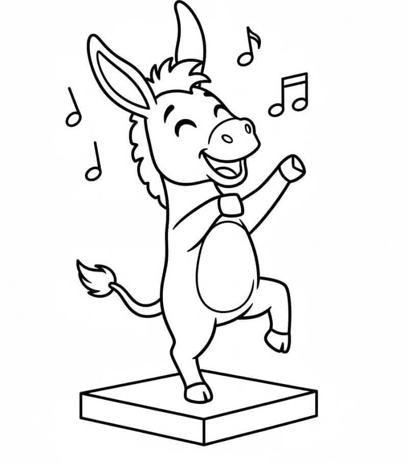 Fise de colorat cu Magari de colorat p02