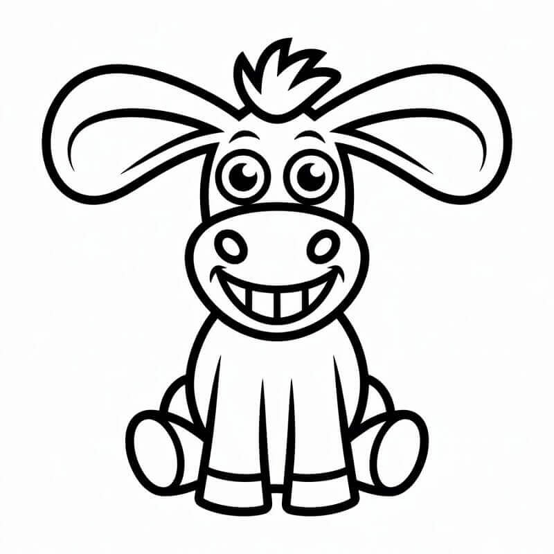 Fise de colorat cu Magari de colorat p04