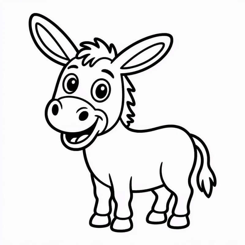 Fise de colorat cu Magari de colorat p06