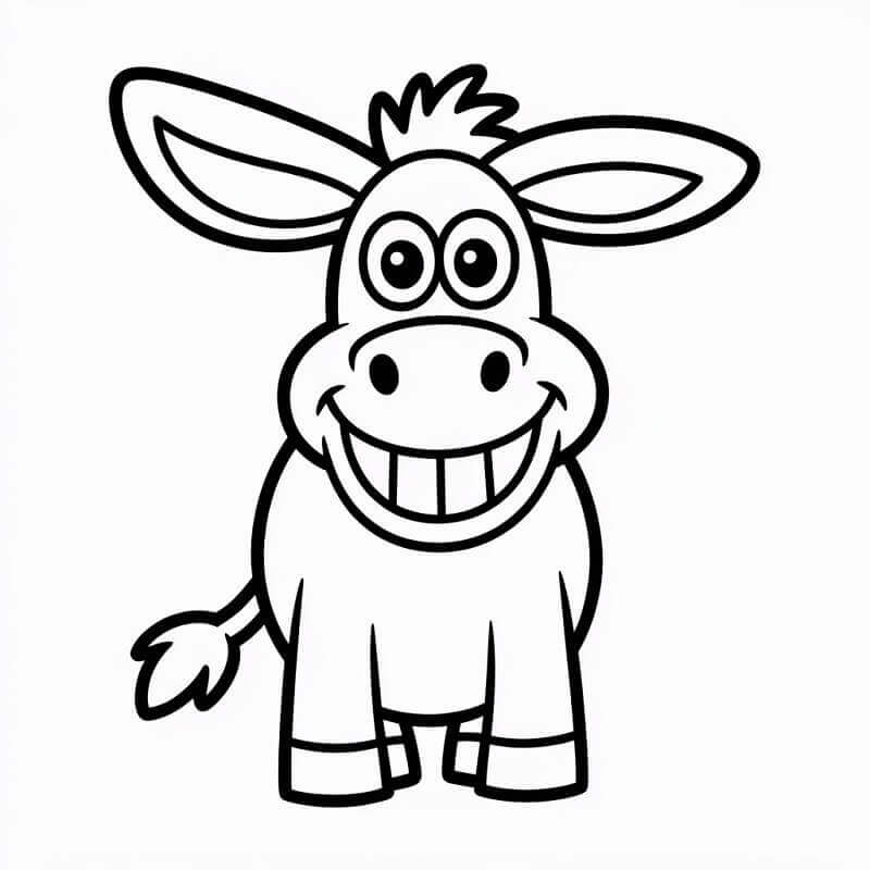 Fise de colorat cu Magari de colorat p07