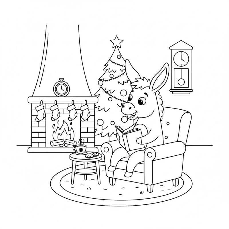 Fise de colorat cu Magari de colorat p08