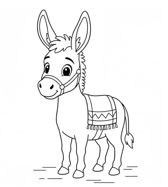 Fise de colorat cu Magari de colorat p13