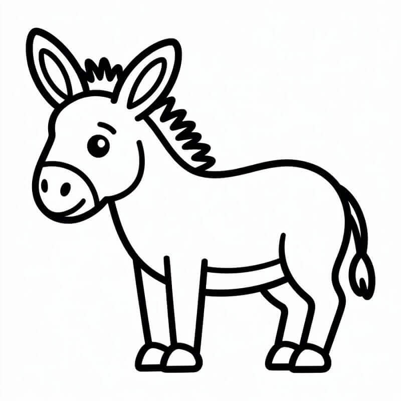 Fise de colorat cu Magari de colorat p14