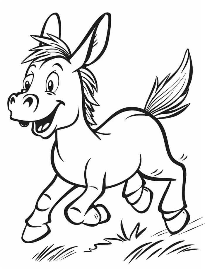 Fise de colorat cu Magari de colorat p22