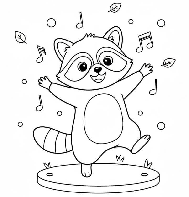 Fise de colorat cu Ratoni de colorat p03