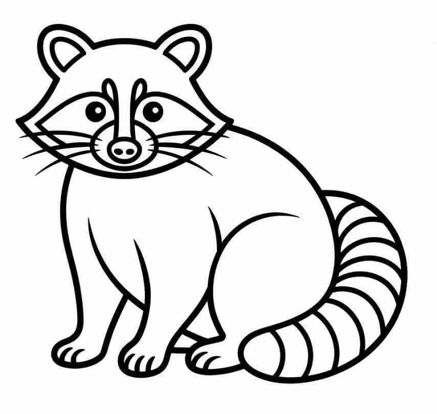 Fise de colorat cu Ratoni de colorat p04