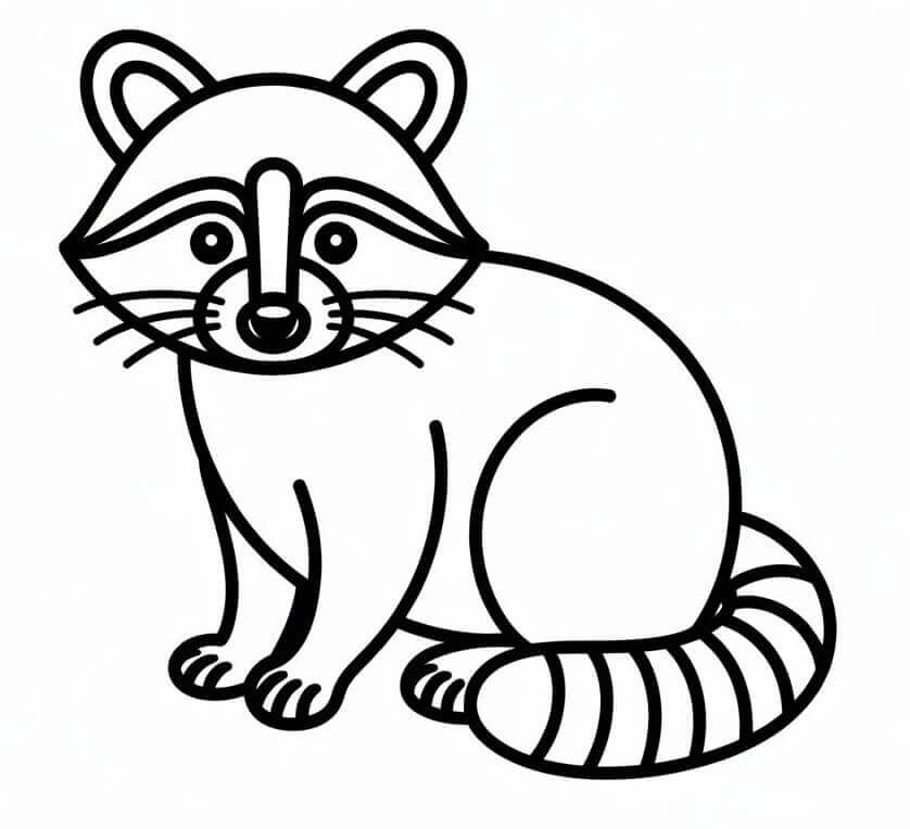 Fise de colorat cu Ratoni de colorat p05