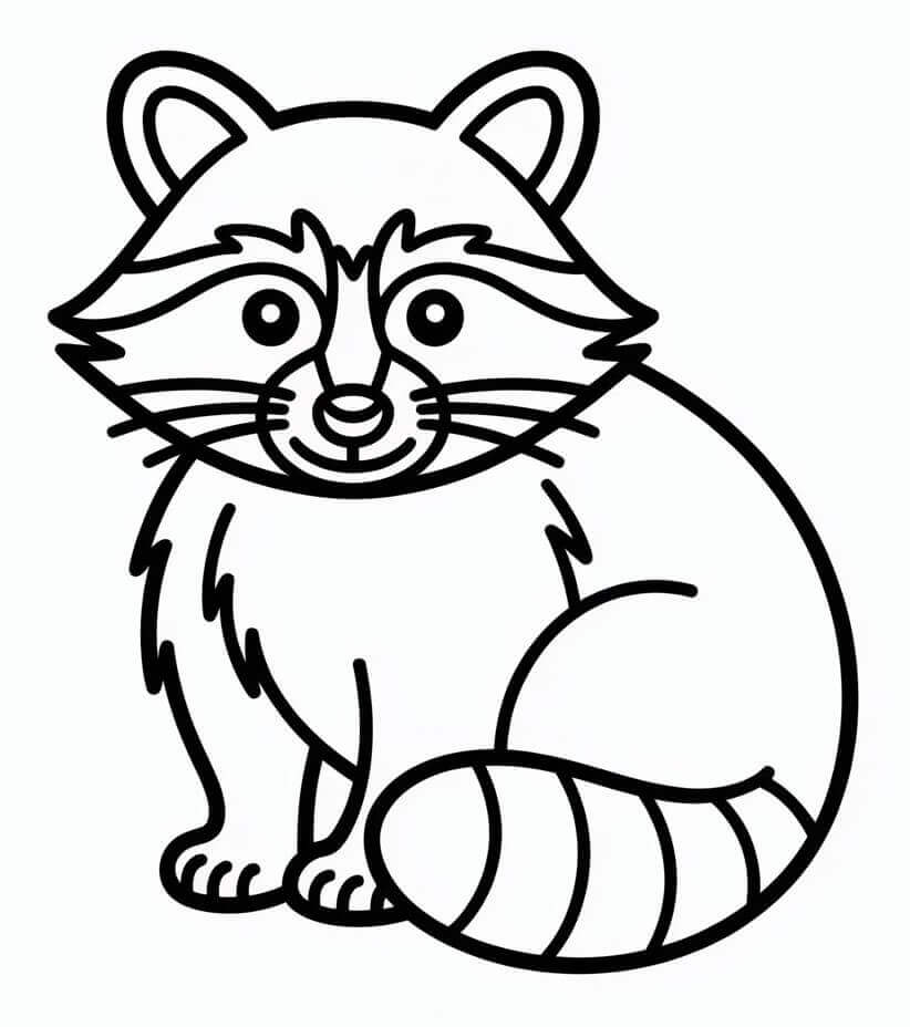 Fise de colorat cu Ratoni de colorat p06