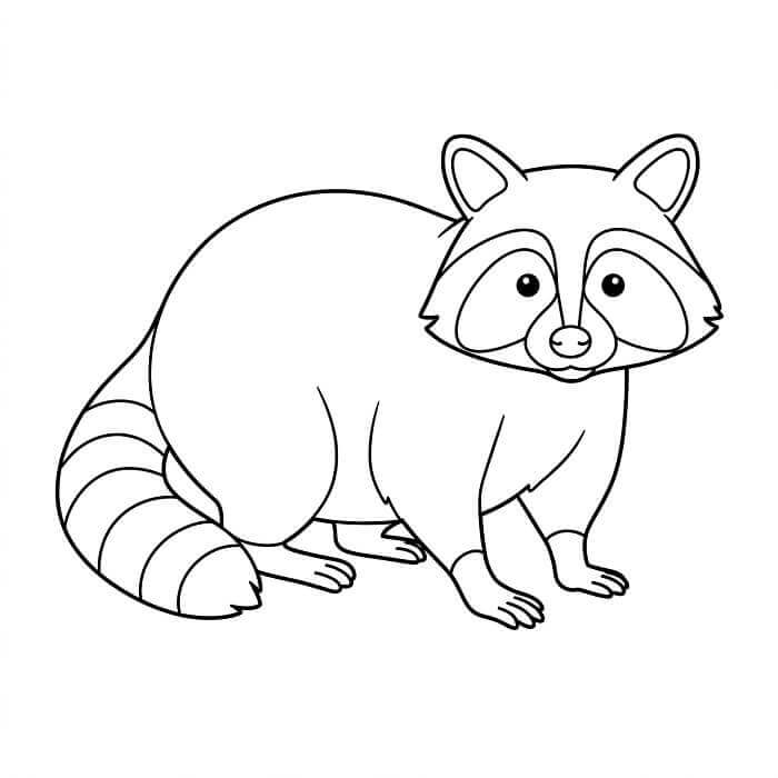 Fise de colorat cu Ratoni de colorat p22