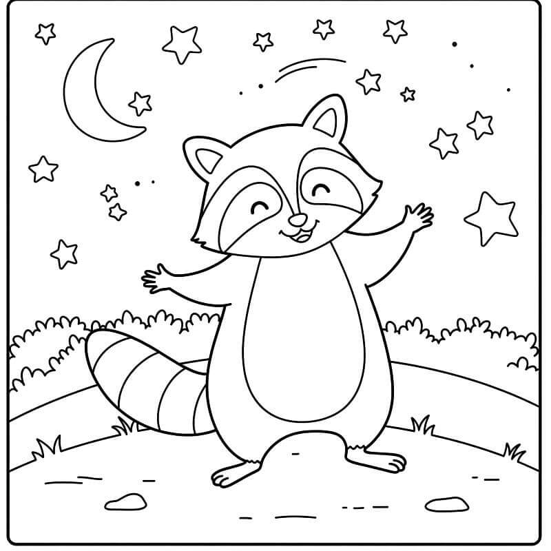 Fise de colorat cu Ratoni de colorat p29