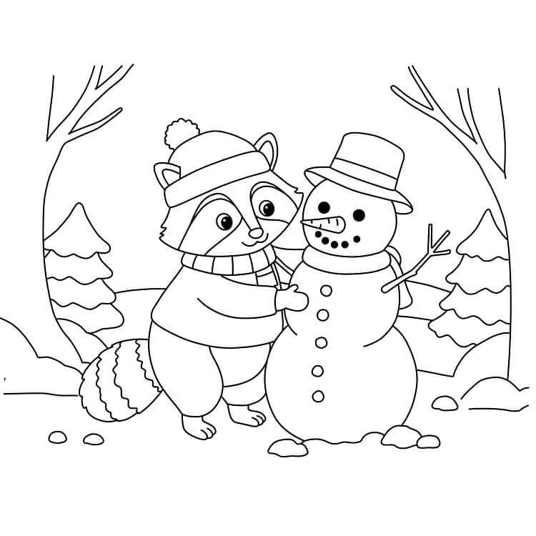 Fise de colorat cu Ratoni de colorat p36