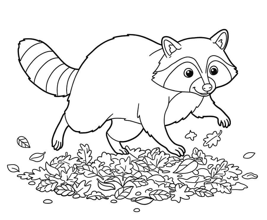 Fise de colorat cu Ratoni de colorat p37