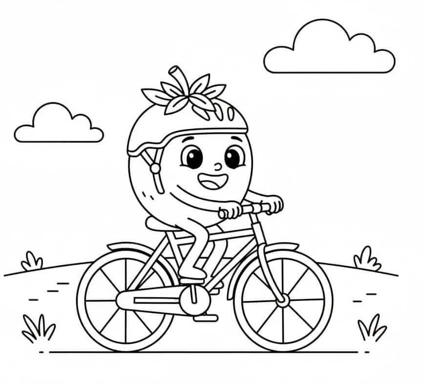 Fise de colorat cu Rosii de colorat p03