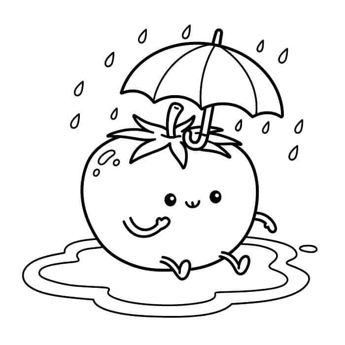 Fise de colorat cu Rosii de colorat p17