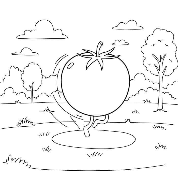 Fise de colorat cu Rosii de colorat p19