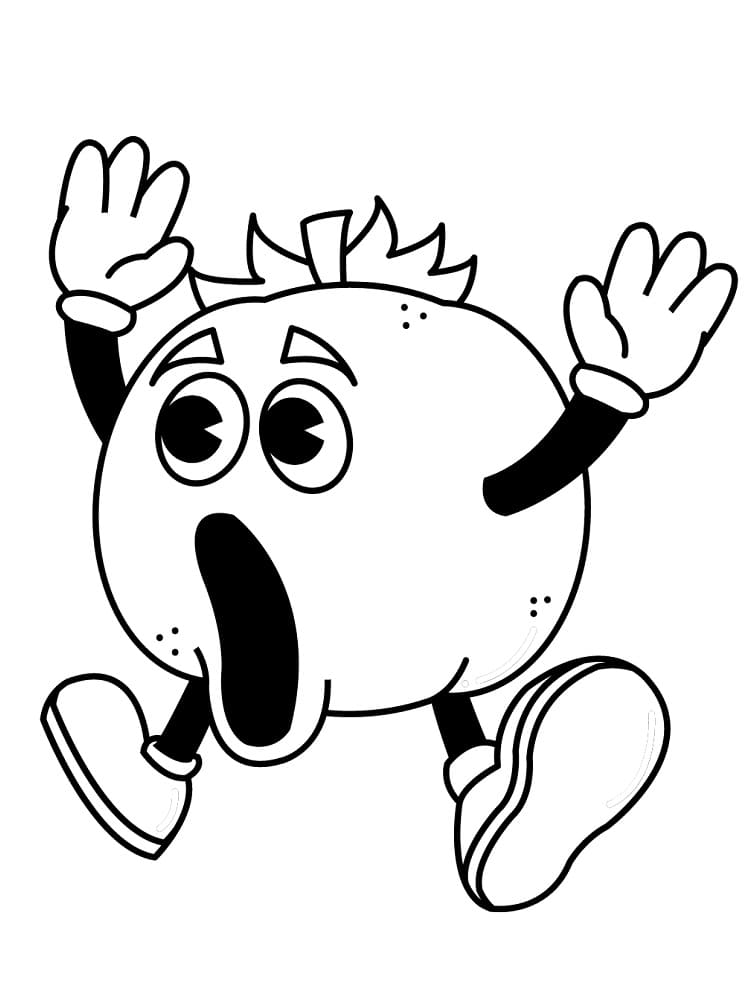 Fise de colorat cu Rosii de colorat p21