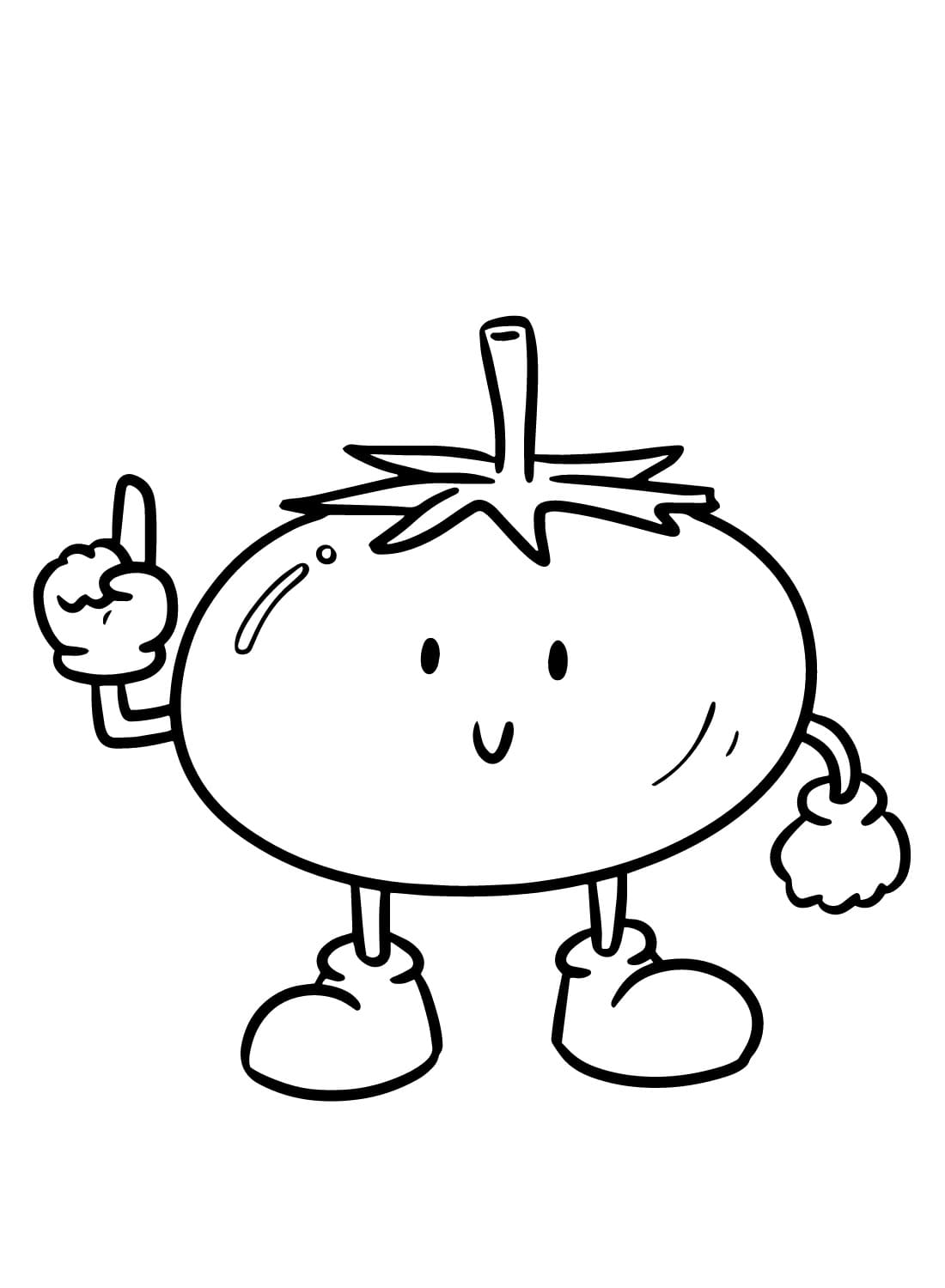 Fise de colorat cu Rosii de colorat p23