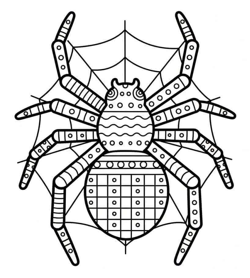 Fise de colorat cu Zentangle de colorat p06