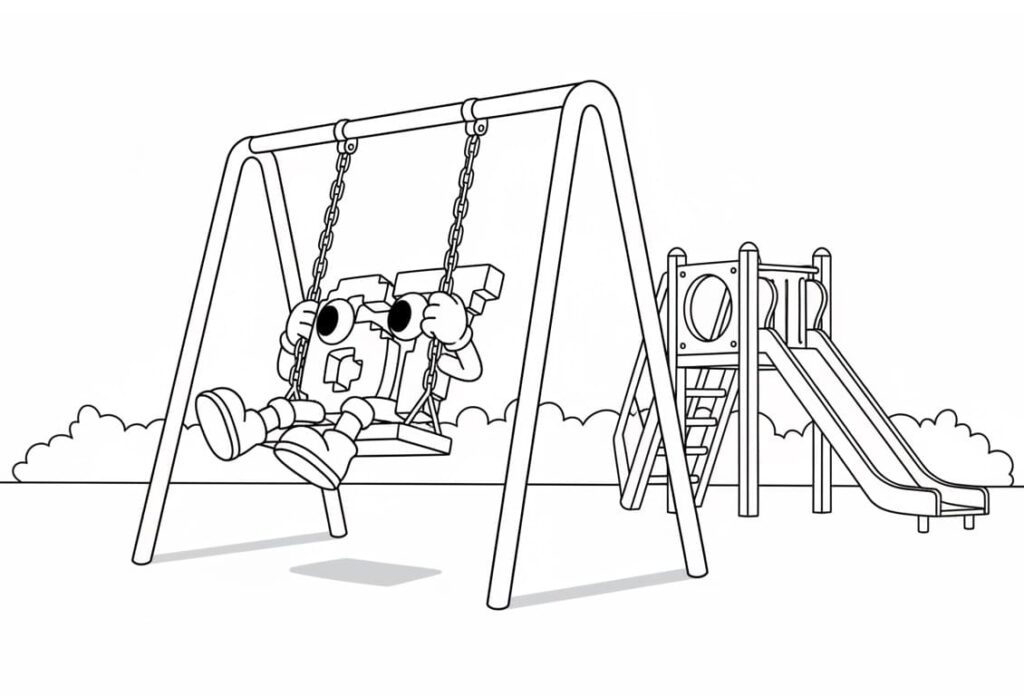 Fise de Colorat cu 67 Brainrot de colorat p23