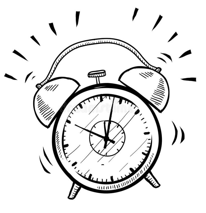 Fise de colorat cu Ceasuri de colorat p11