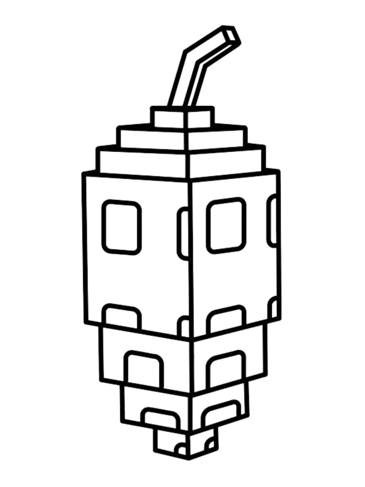 Fise de colorat cu Grow a Garden de colorat p12