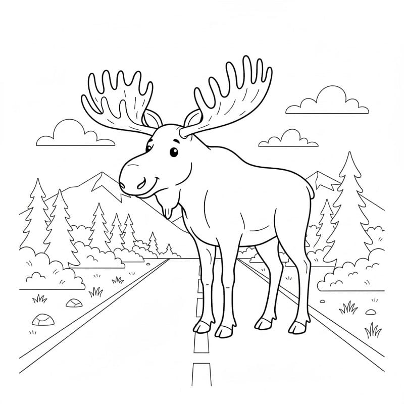 Planse de colorat cu Elan