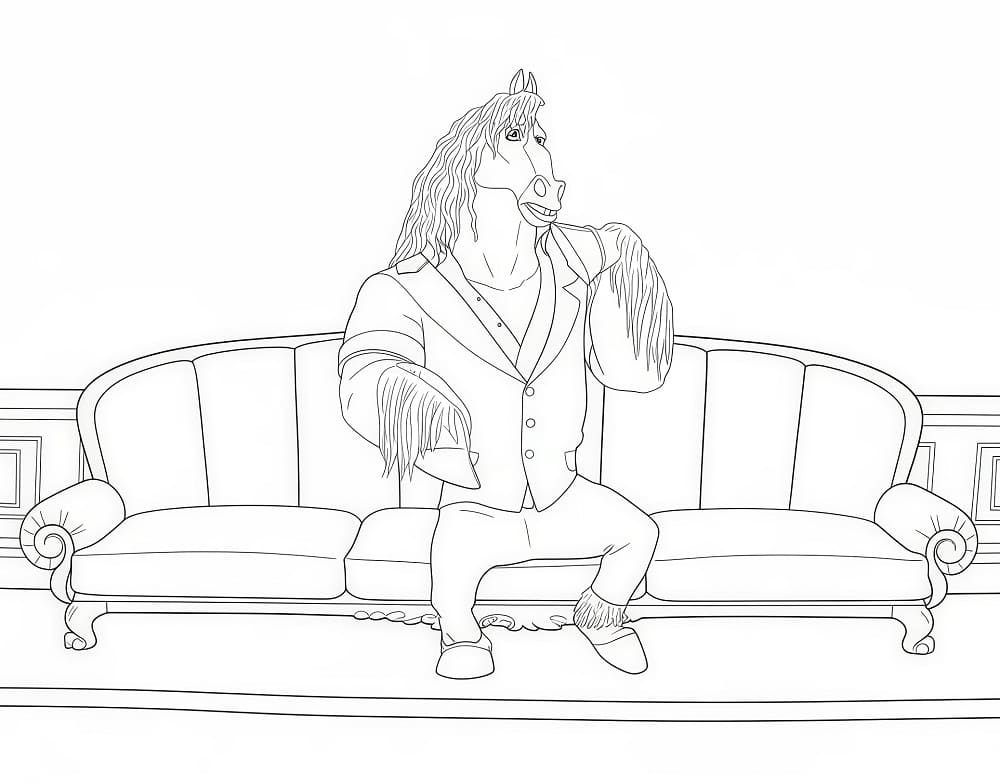 Fise de colorat cu Zootropolis 2 Winddancer