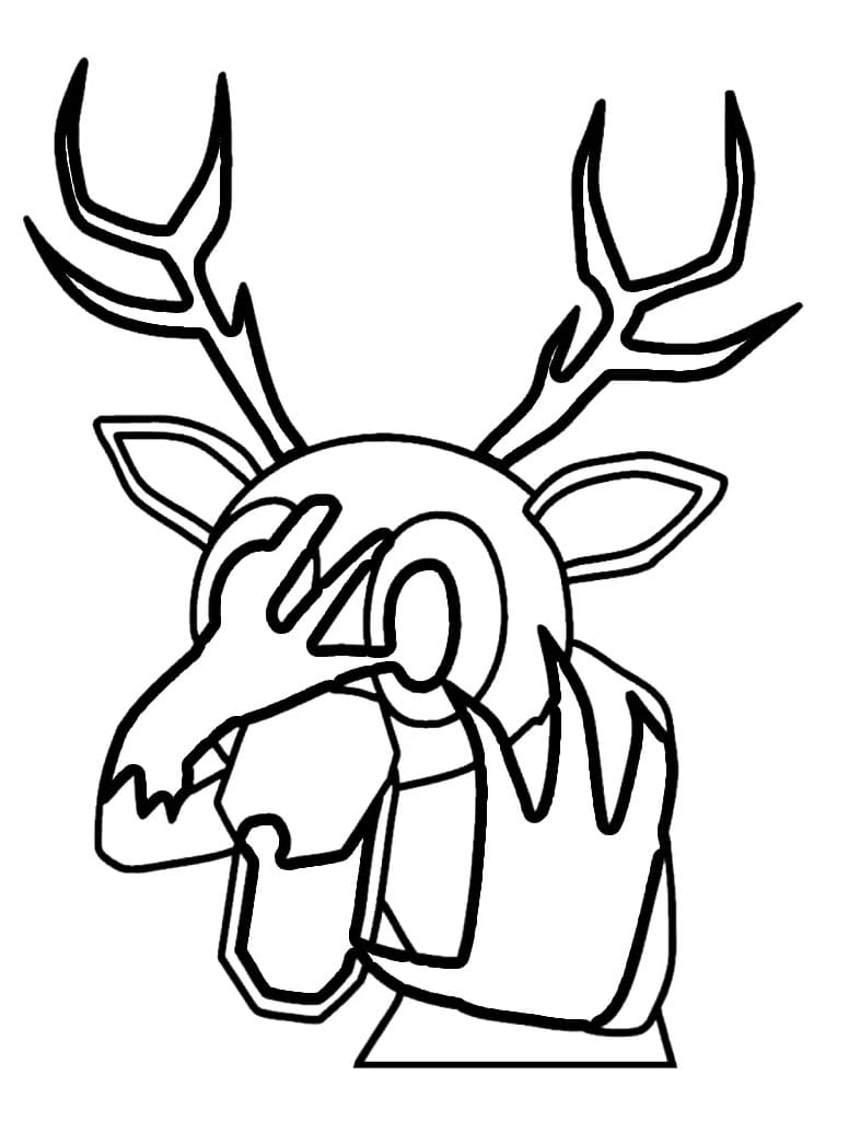 Fise de colorat cu 99 de nopți în pădure de colorat p11