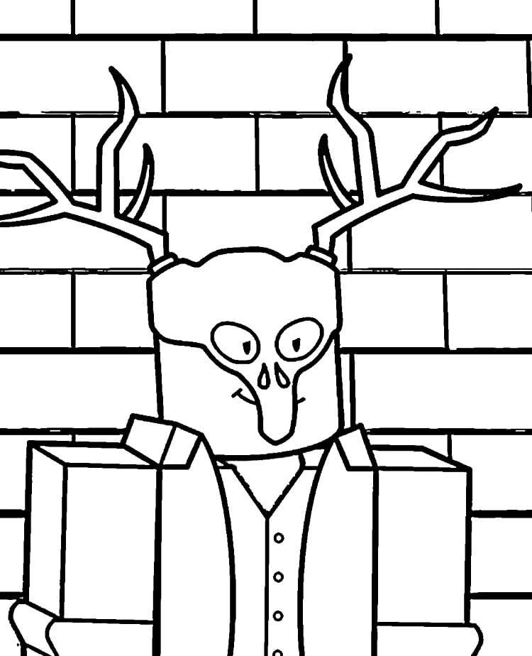 Fise de colorat cu 99 de nopți în pădure de colorat p19