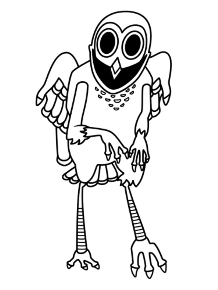 Fise de colorat cu 99 de nopți în pădure de colorat p26