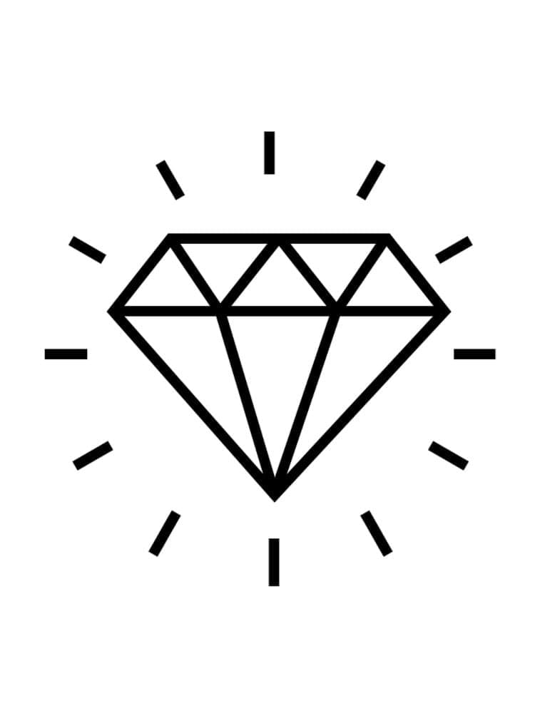 Fise de colorat cu Diamante de colorat p46