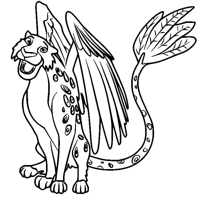 Fise de colorat cu Elena din Avalor de colorat p14